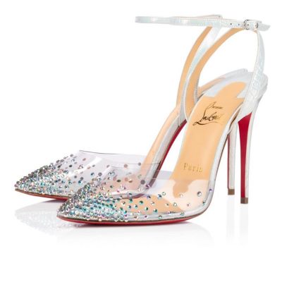 Tacones Spikaqueen Christian Louboutin Mujer - Blancos - 1210960BK01